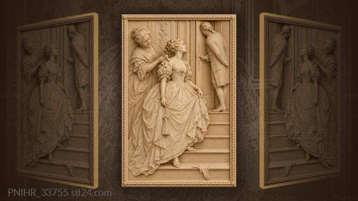 First ball gown anticipation debut 3d STL model
