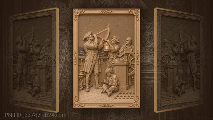 Cabin boy records navigator star sight 3d STL model