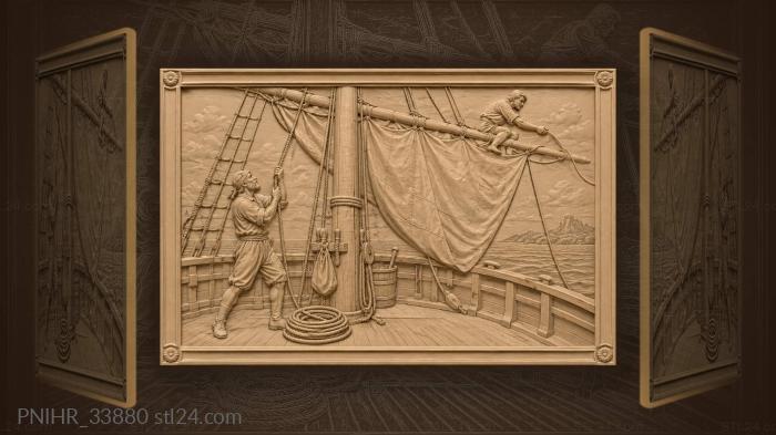 Setting sail after the calm 3d STL model