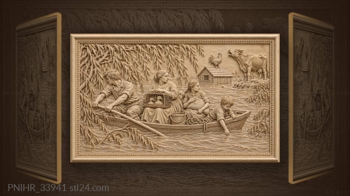 Rescuing farm animals from floodwaters 3d STL model