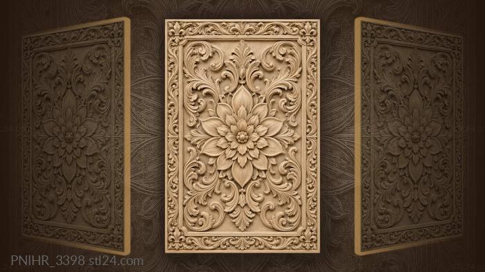Petals radiating out from the middle 3d STL model