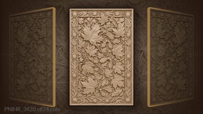 Autumn maple foliage abundance 3d STL model