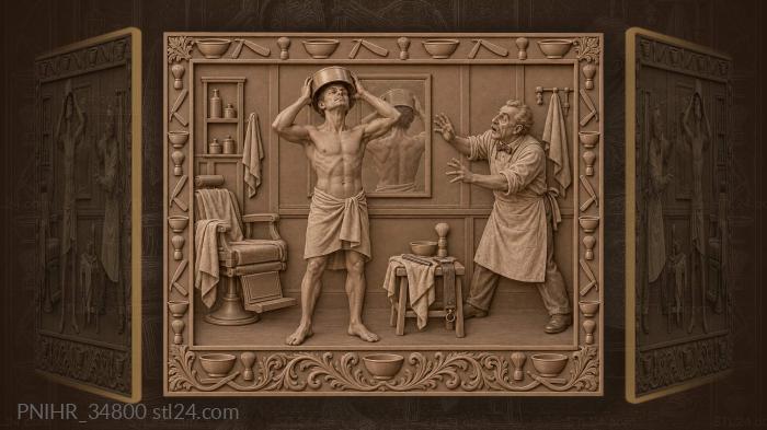 Dreamer combines helmet with shaving ritual 3d STL model