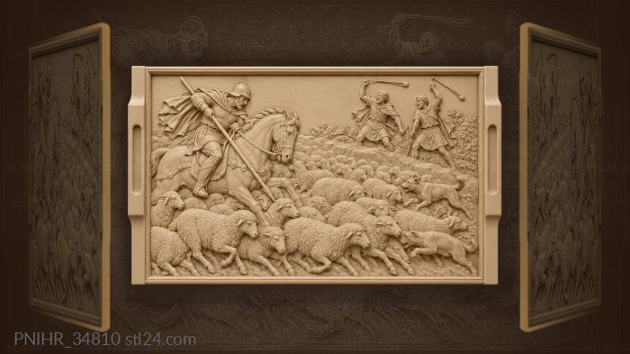 Heroic charge mistaken identity 3d STL model