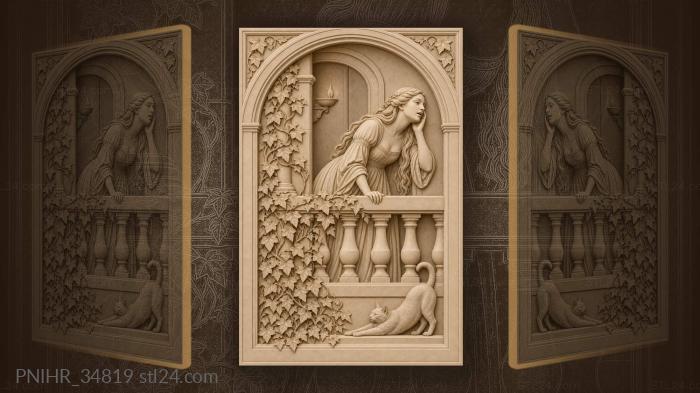 Juliet and the night garden 3d STL model