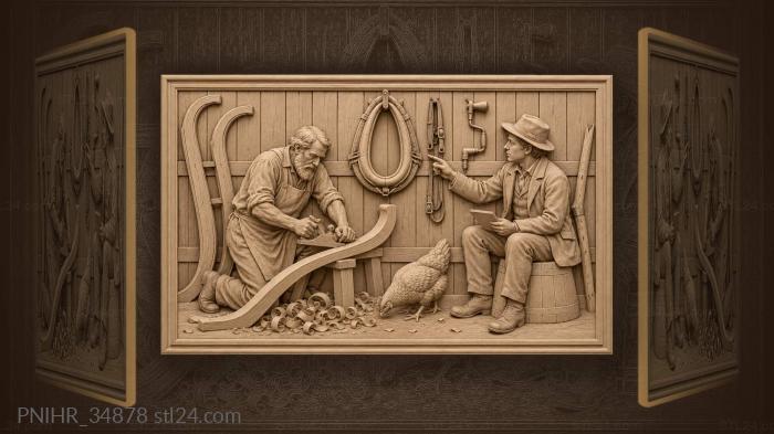 Writer asking the name of the collar 3d STL model