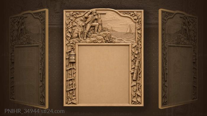 Sailor and his faithful companion 3d STL model