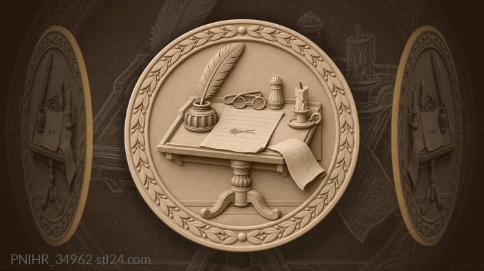 Scholar’s tools lost in thought 3d STL model