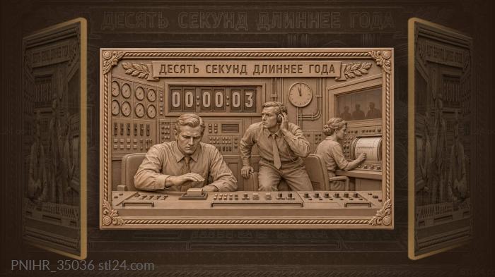 Countdown crew endures a yearlong moment 3d STL model