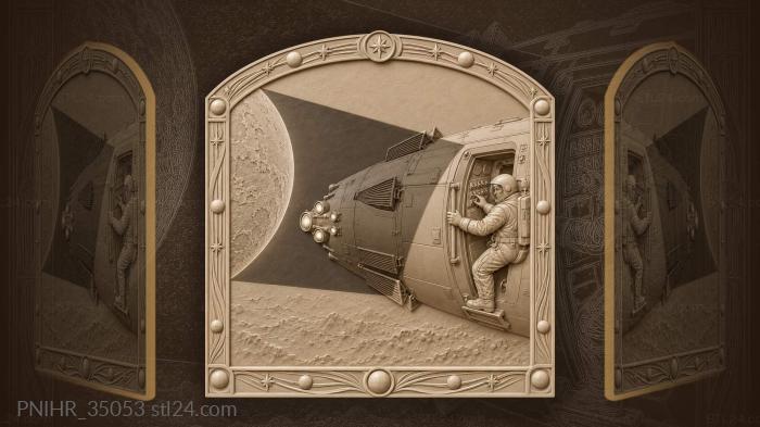 Descent into planetary shadow awaits 3d STL model
