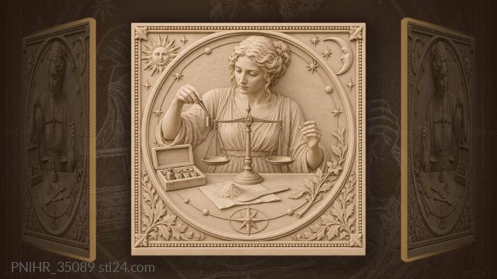 Apothecarys delicate balance of measure 3d STL model