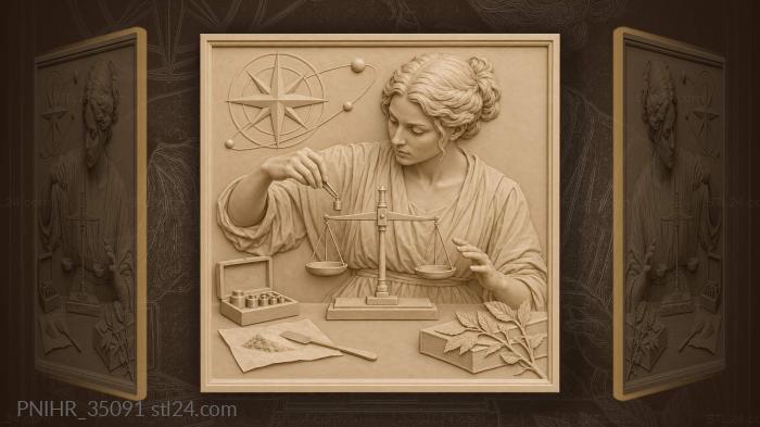 Apothecary’s precise measurement of flight 3d STL model