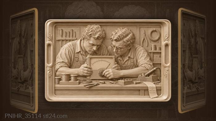 Instrument makers fine tuning meter 3d STL model