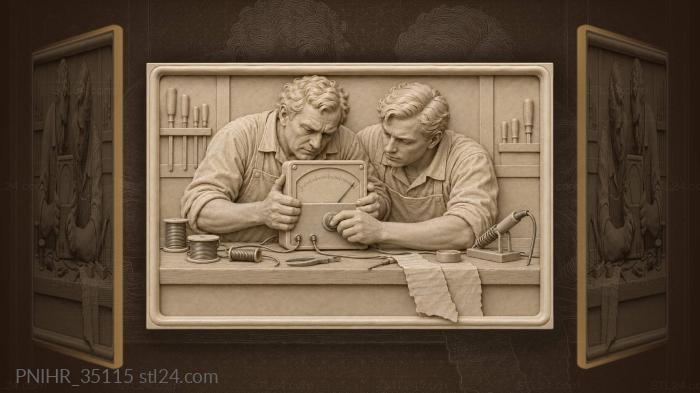 Instrument makers precise measurement workshop 3d STL model