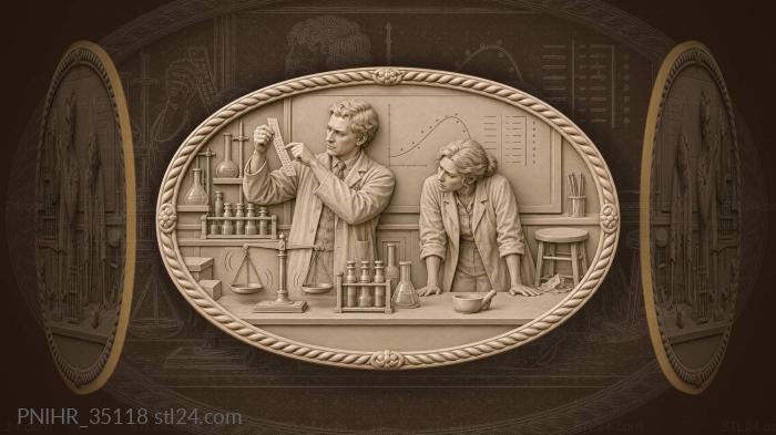 Old chemistry lab discussion disagreement 3d STL model