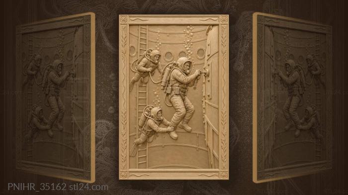 Underwater training for space exploration 3d STL model