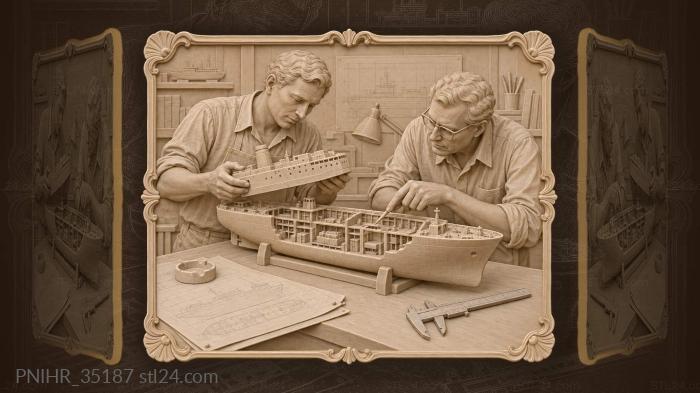 Ship model design discussion workshop 3d STL model