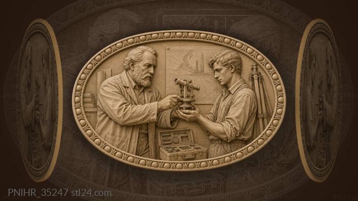 Knowledge passed down through generations 3d STL model