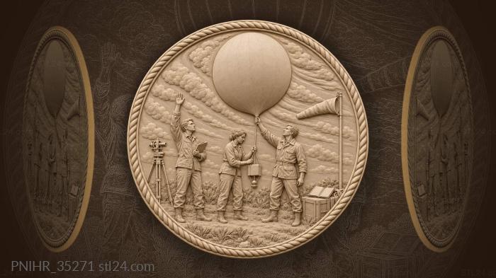 Launching the balloon into the sky 3d STL model