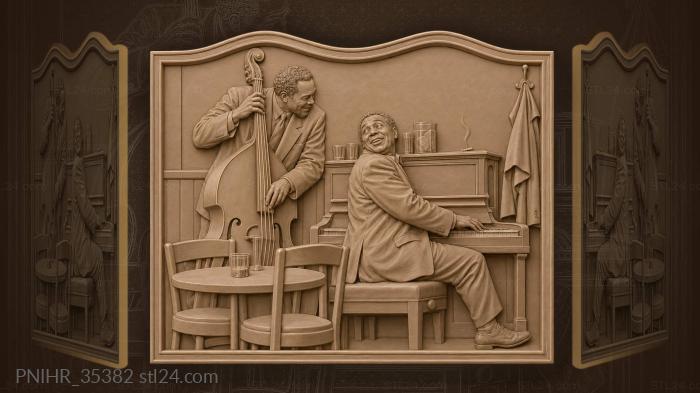 First note, little pianist, learning 3d STL model
