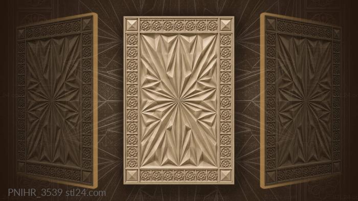 Rays built from triangular segments 3d STL model