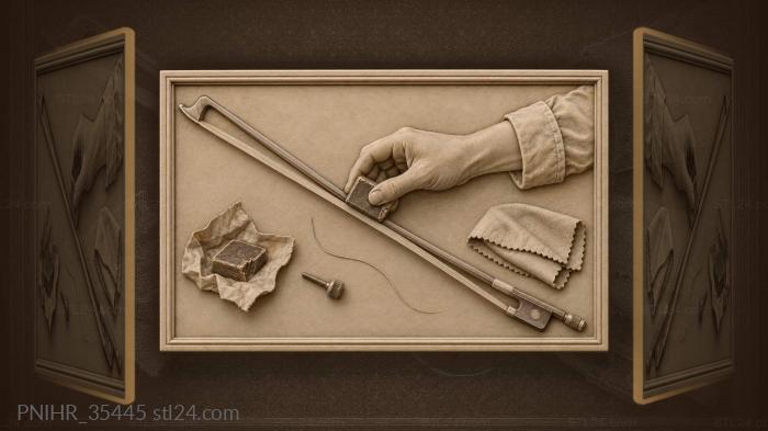Quiet village life harvest time 3d STL model