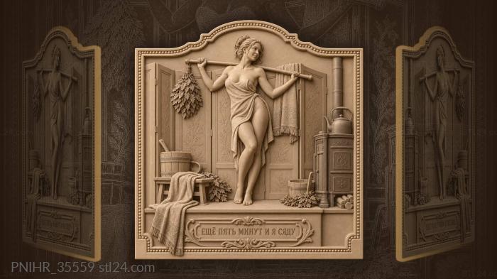 Five more minutes behind the screen 3d STL model