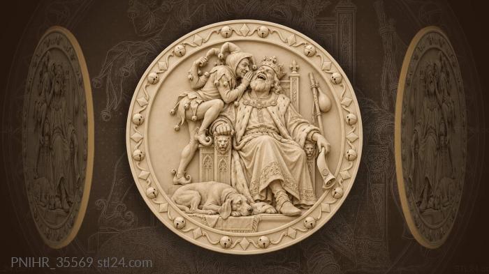 King’s jest hound and bells 3d STL model