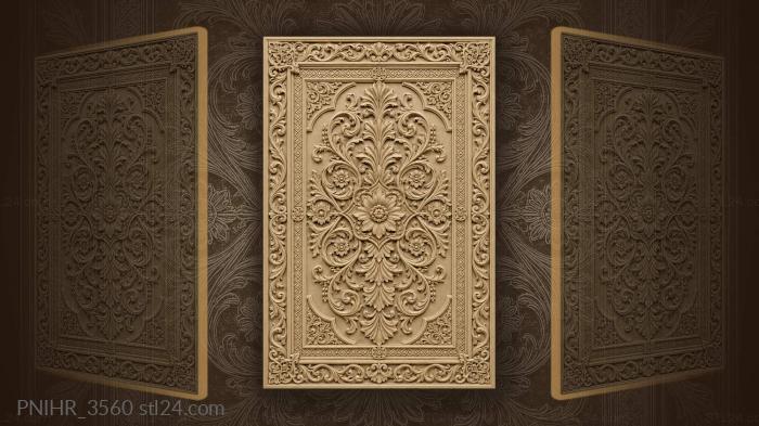 Medallions among leafy shoots 3d STL model