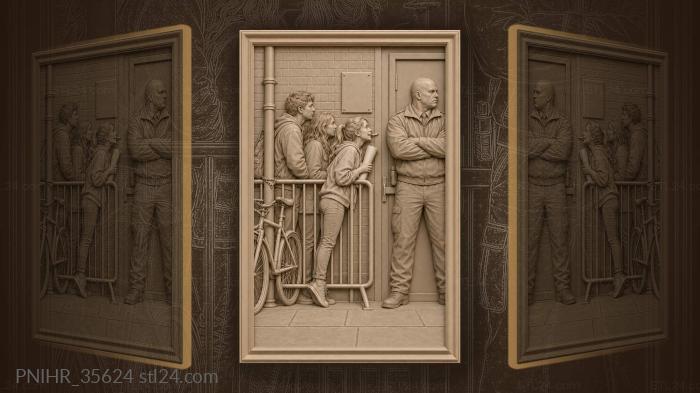 Fan by the stage door 3d STL model