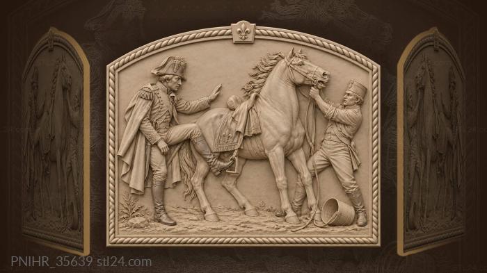 Commander calming spirited warhorse bridle 3d STL model