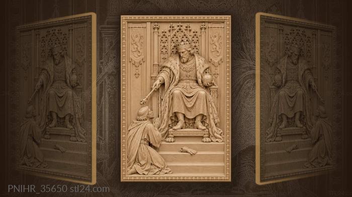 Tsar weighs an appeal from the throne 3d STL model
