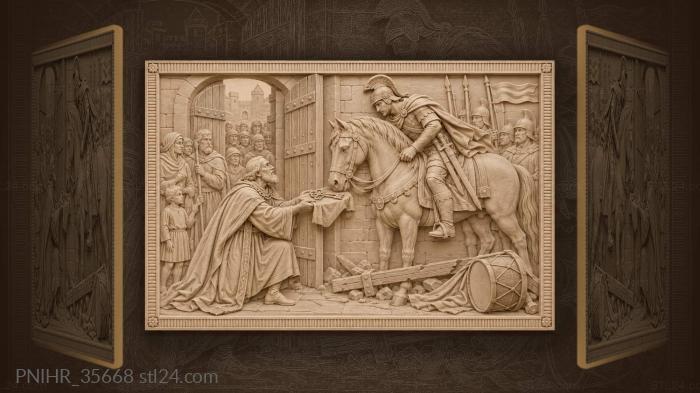 City elder yields keys but keeps city 3d STL model