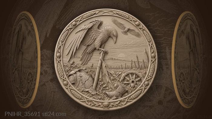 Raven’s rest broken battlefield sunset 3d STL model
