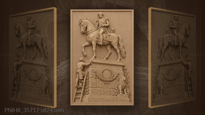 Monument inscription promising to keep standing 3d STL model