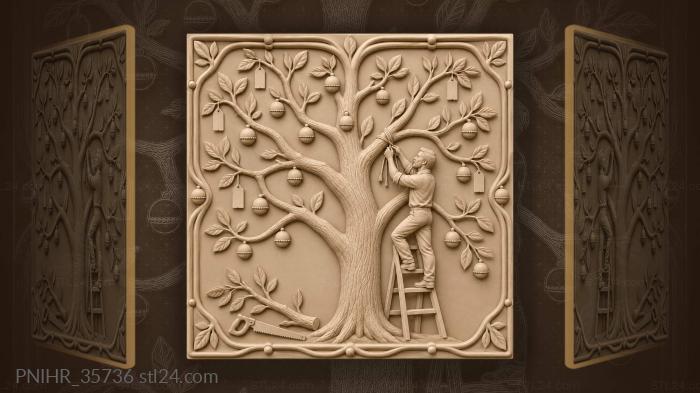 Developer grafts stray branch onto tree 3d STL model