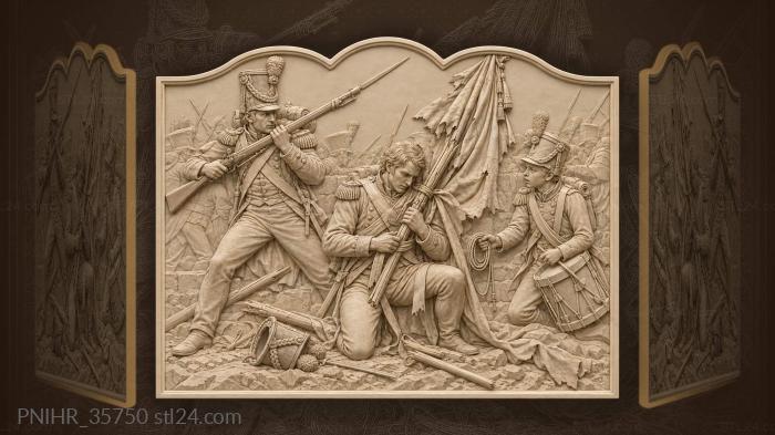 Heroic stand against overwhelming odds 3d STL model