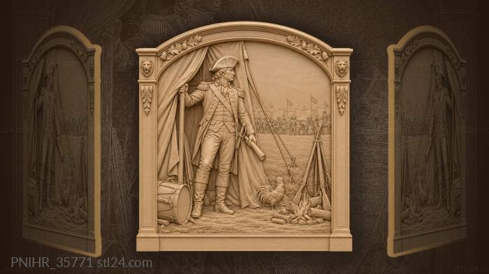 Commander at dawn valley camp 3d STL model