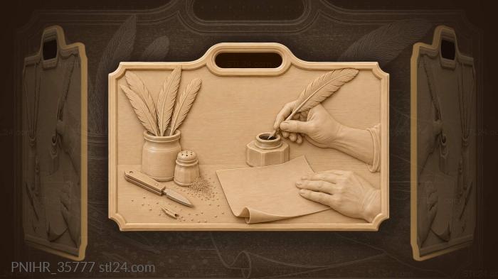 Writer’s tools old world charm 3d STL model
