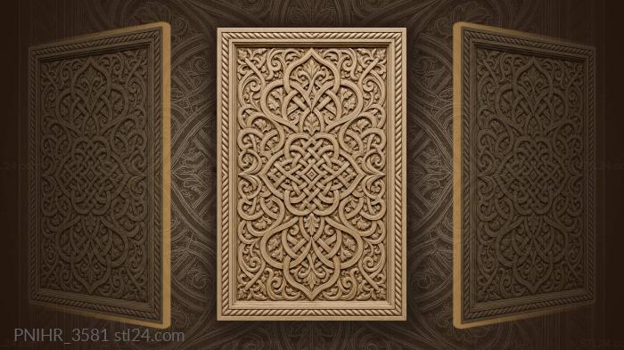 Repeating knot with smaller inner motifs 3d STL model