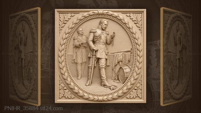 Commander awaits the hour of attack 3d STL model