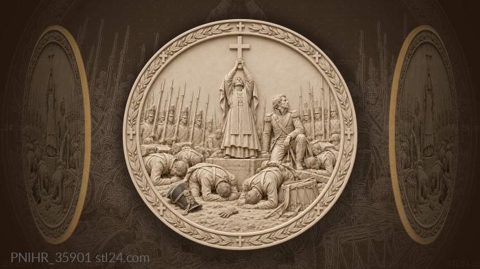 Faith under fire battlefield devotion 3d STL model