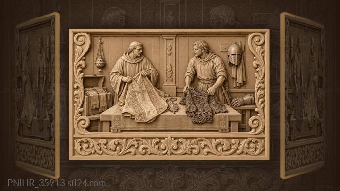 Bishop’s vestments and knight’s armor 3d STL model