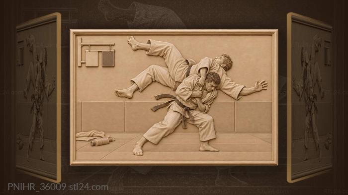 Top of a shoulder throw 3d STL model
