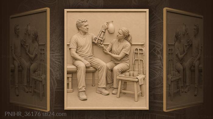 Strength recovery with robotic assistance 3d STL model