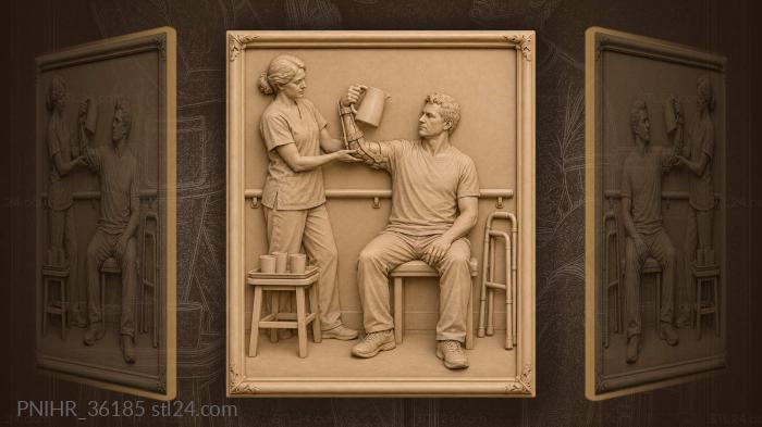 Strength and robotic arm assistance 3d STL model