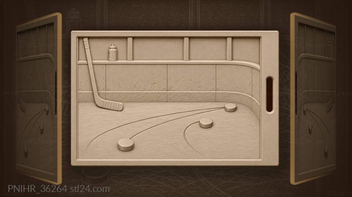 Three shots glide nowhere near goal 3d STL model