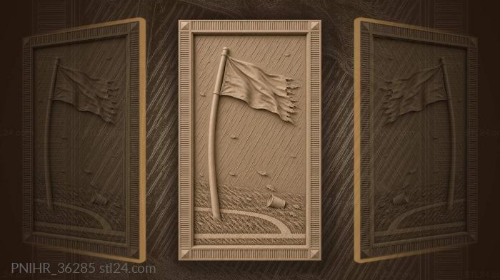 Pennant defies gale as match continues 3d STL model