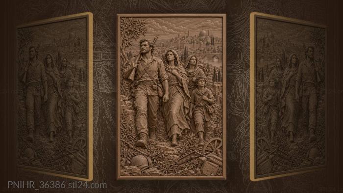 Journey to distant city hopes 3d STL model