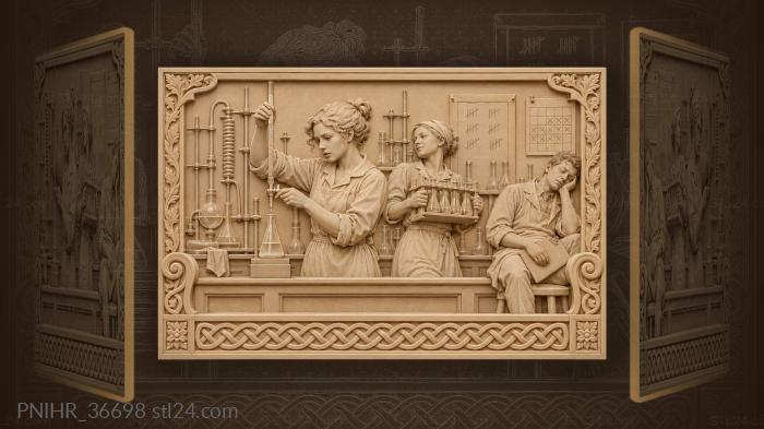 A long experiment ends for the scientists 3d STL model